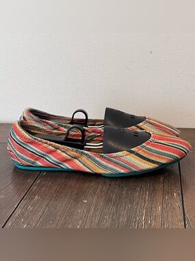 Tieks Sunset Stripe Flats Womens 9